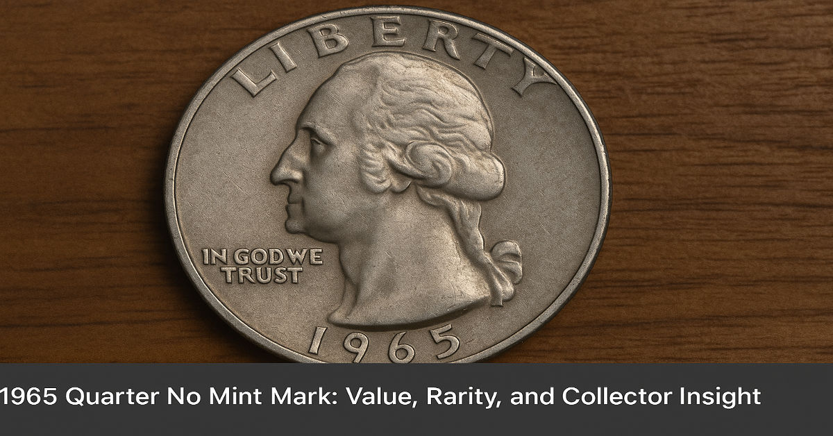1965 Quarter No Mint Mark