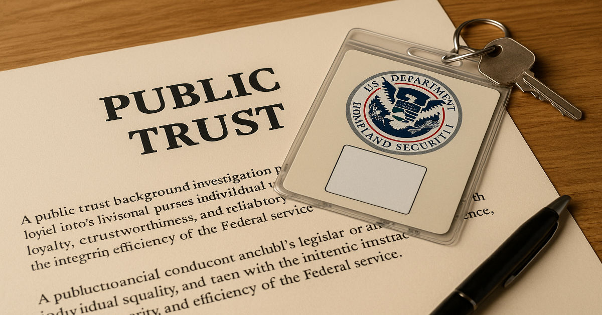 Public Trust Clearance