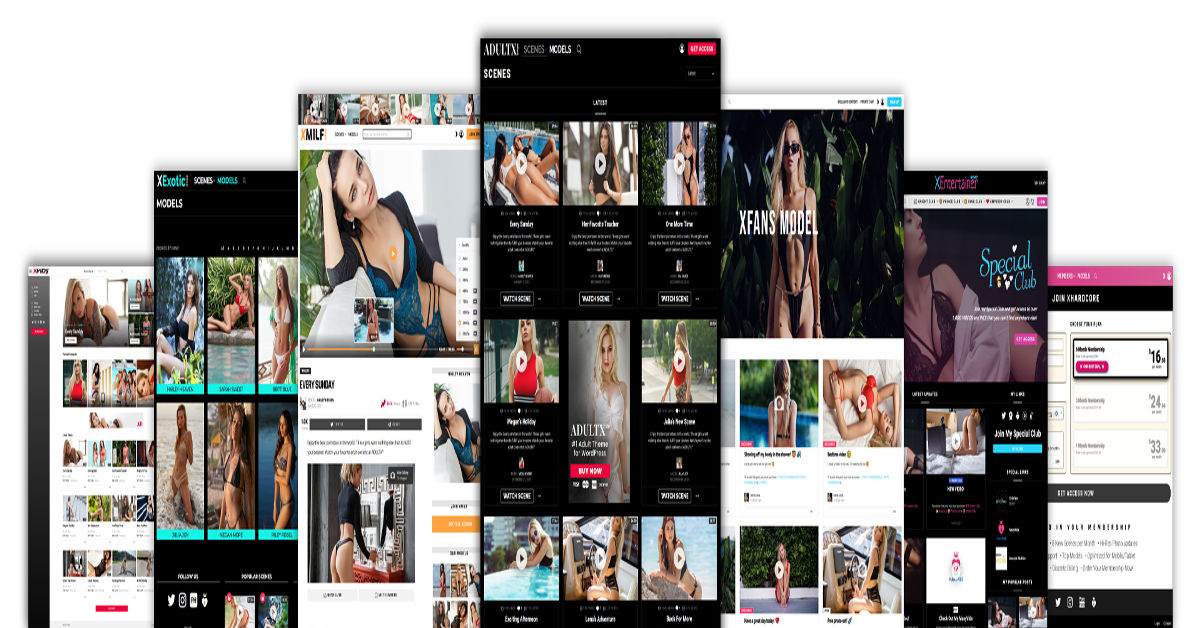 List of Websites Using Porn WordPress Themes