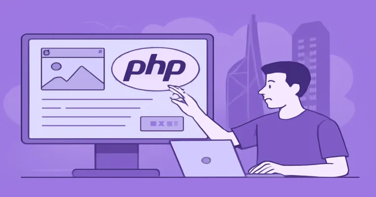 Futuristic Website with PHP