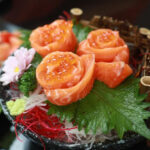 Sushi Order Topped with Salmon NYT